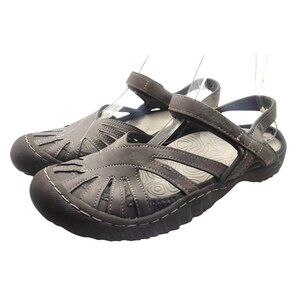 Jsport By Jambu Womens 8M Poppy Sandals Closed-Toe Comfort Design Adjustable